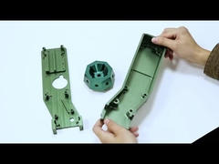 Servicios de mecanizado CNC de aluminio anodizado de precisión automotriz