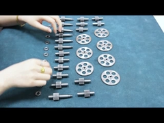 Mecanizado de engranajes, eje de engranajes, piezas pequeñas de engranajes