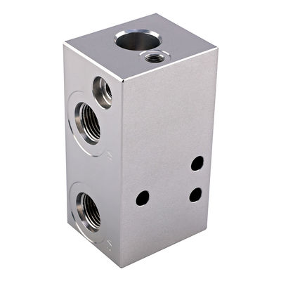 60L/min Servicio de procesamiento de aluminio de torsión CNC de bloques de válvulas hidráulicas