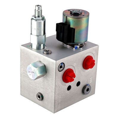 Valvula de equilibrio de acero de aluminio 6061 Control de dirección de la válvula de retroceso hidráulica