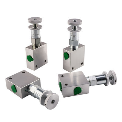 Bloque de válvulas hidráulicas de manifold válvula de cojín del motor hidráulico para excavadora rotativa