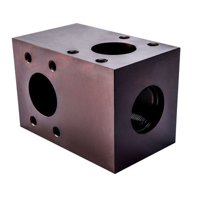 Válvula hidráulica de manifold de aluminio de hierro fundido mecanizada por CNC Válvula de control de flujo
