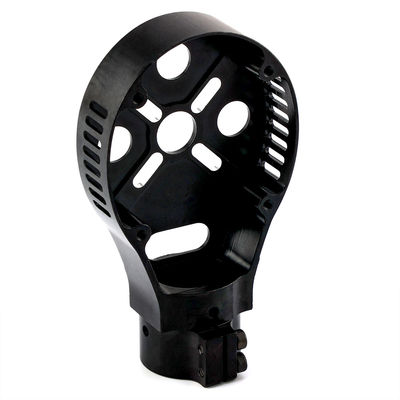 28 mm de fibra de carbono de la tubería de abrazadera de soporte de base de aleación de aluminio para el motor del cuadricóptero