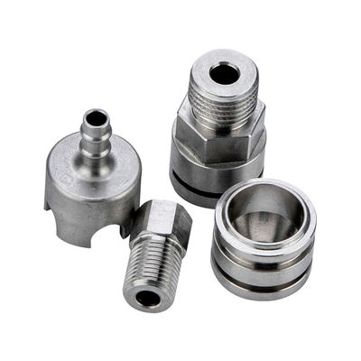 Partes de aleación de titanio de acero inoxidable de metal Partes de aleación de aluminio de CNC