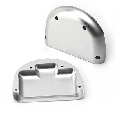 Partes de aleación de titanio de alta precisión de mecanizado CNC de aleación de aluminio de carcasa de motor personalizada