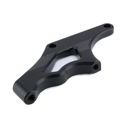 Alta precisión OEM piezas de fresado de torneado Servicios de mecanizado CNC Aluminio Rojo Mecanizado CNC oxidado Negro Anodizado piezas de fresado de aluminio