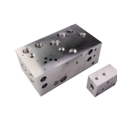 Diseño integrado de múltiples canales de aleación de aluminio de grado de aviación Sistema de energía de alta presión de maquinaria de construcción