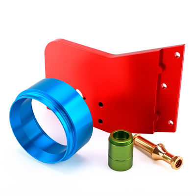 Piezas de torneado de acero inoxidable Piezas anodizadas de aluminio Procesamiento de torneado y fresado