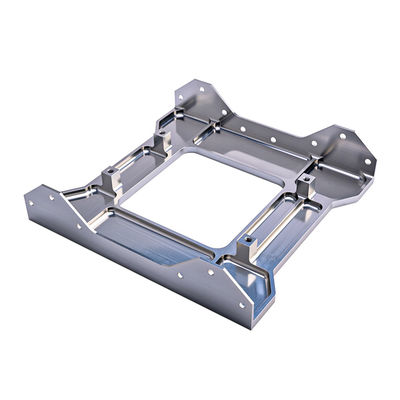 Piezas de precisión aeroespacial CNC, soporte de aluminio, piezas estructurales de aleación de titanio, suministro OEM